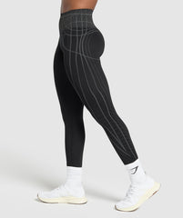 Apex Seamless Leggings Black/Graphite Grey