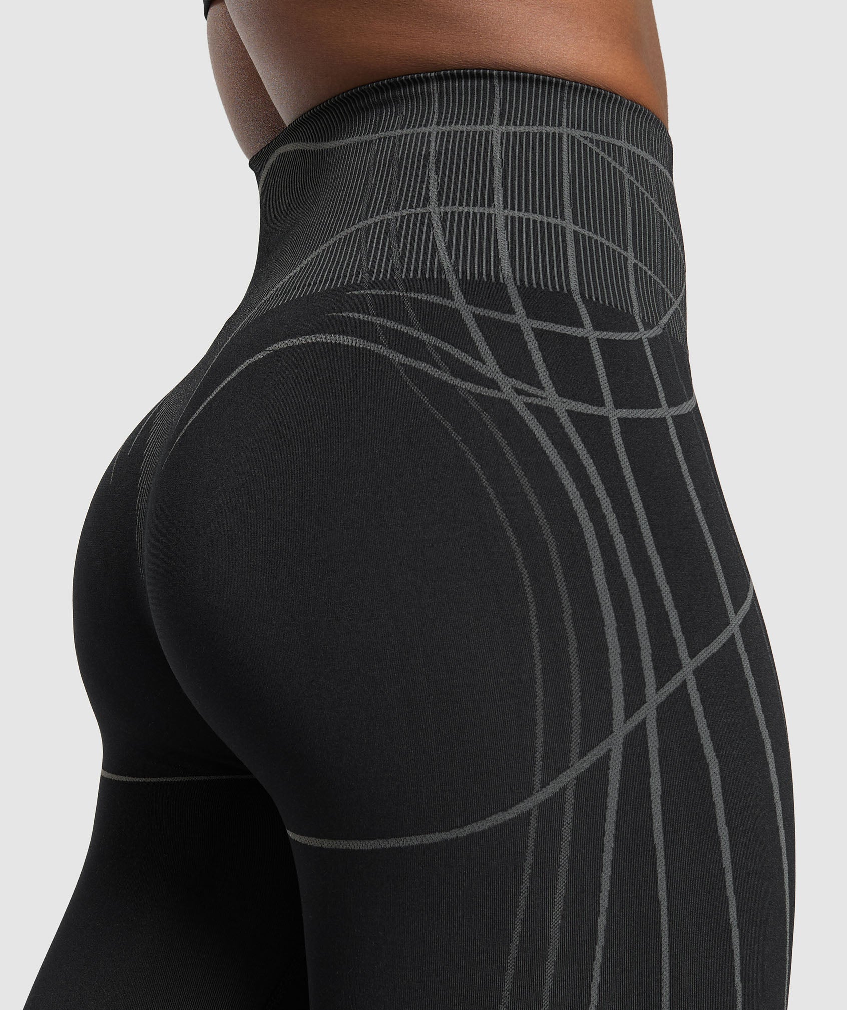 Apex Seamless Leggings Black/Graphite Grey