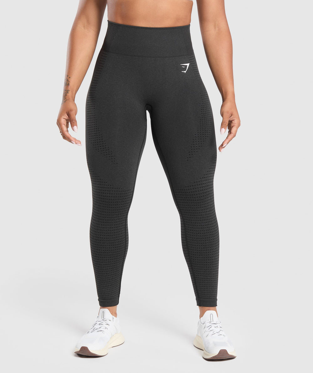 Vital Leggings Black Marl