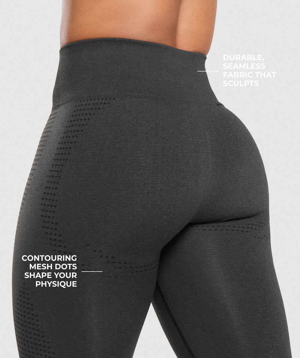Vital Leggings Black Marl