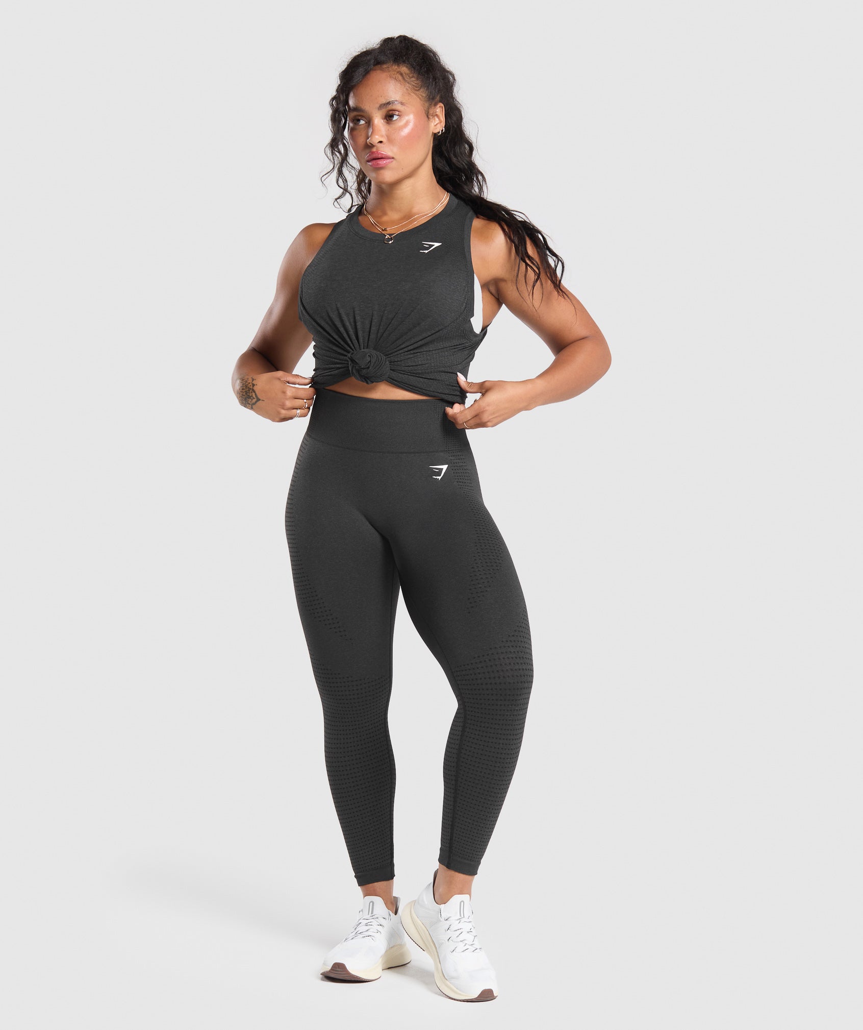 Vital Leggings Black Marl