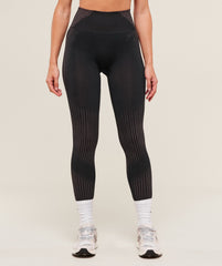 Diffuse Seamless Leggings Black/Calm Pink