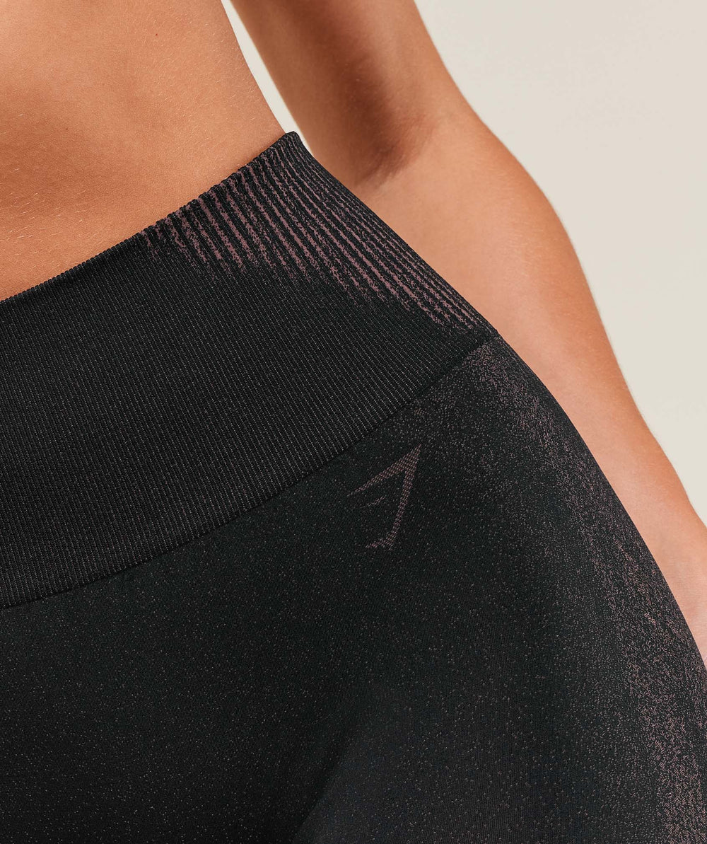 Diffuse Seamless Leggings Black/Calm Pink