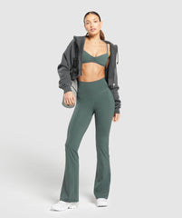 Elevate Flared Leggings 2.0 Slate Teal