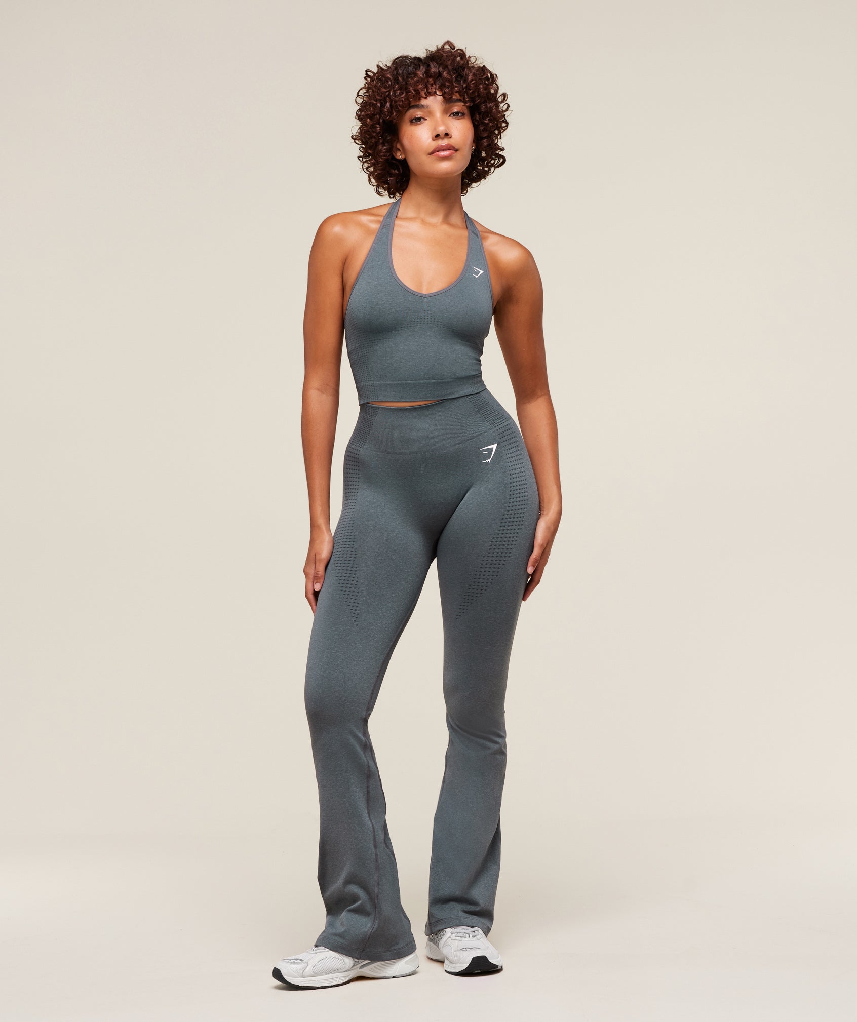 Vital Soft Flared Legging Strong Grey/Marl
