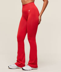 Vital Soft Flared Legging Velocity Red