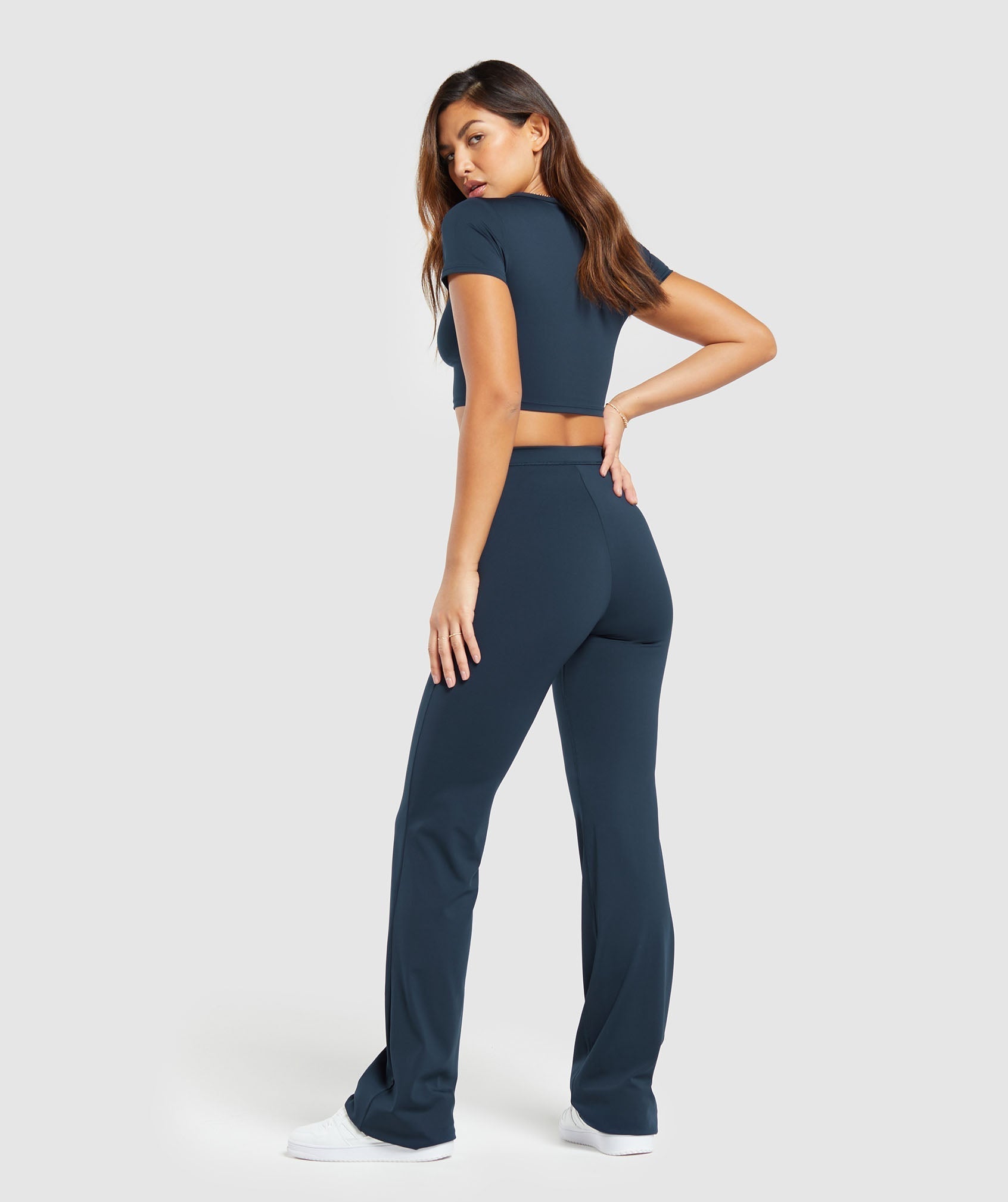 Everyday Tall Flared Leggings Navy