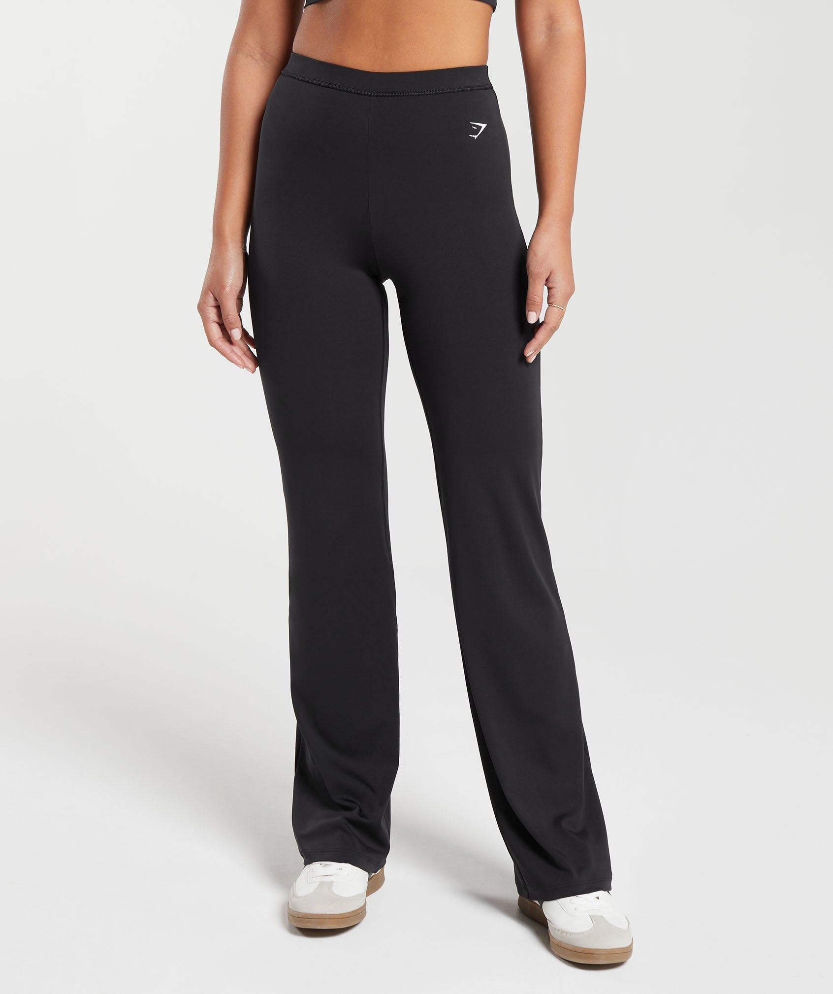 Everyday Regular Flared Leggings Black