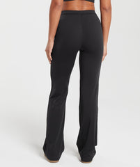 Everyday Regular Flared Leggings Black