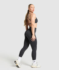 Adapt Camo Seamless Leggings Black