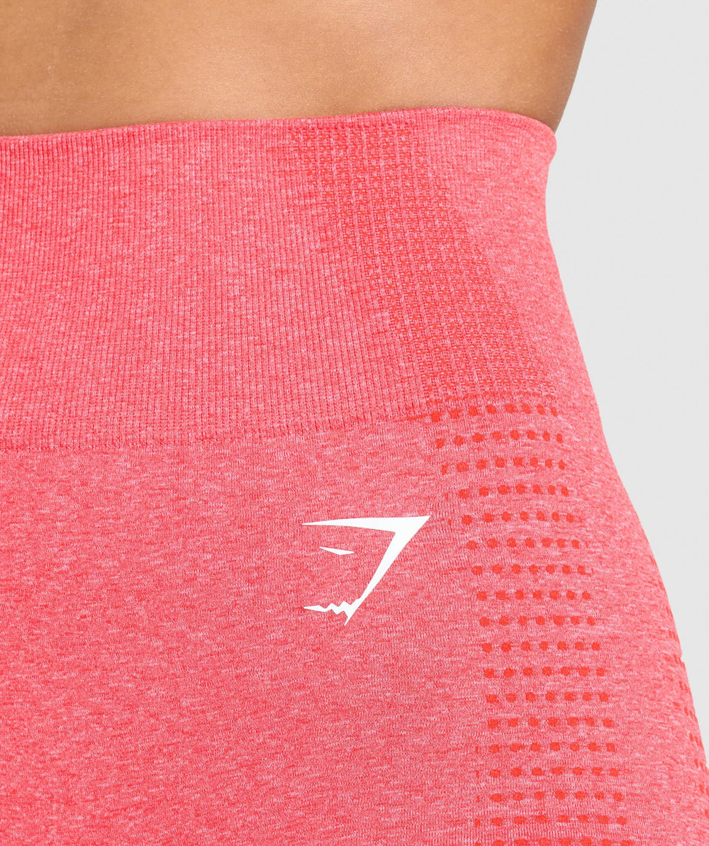 Vital Leggings Coral Red Marl