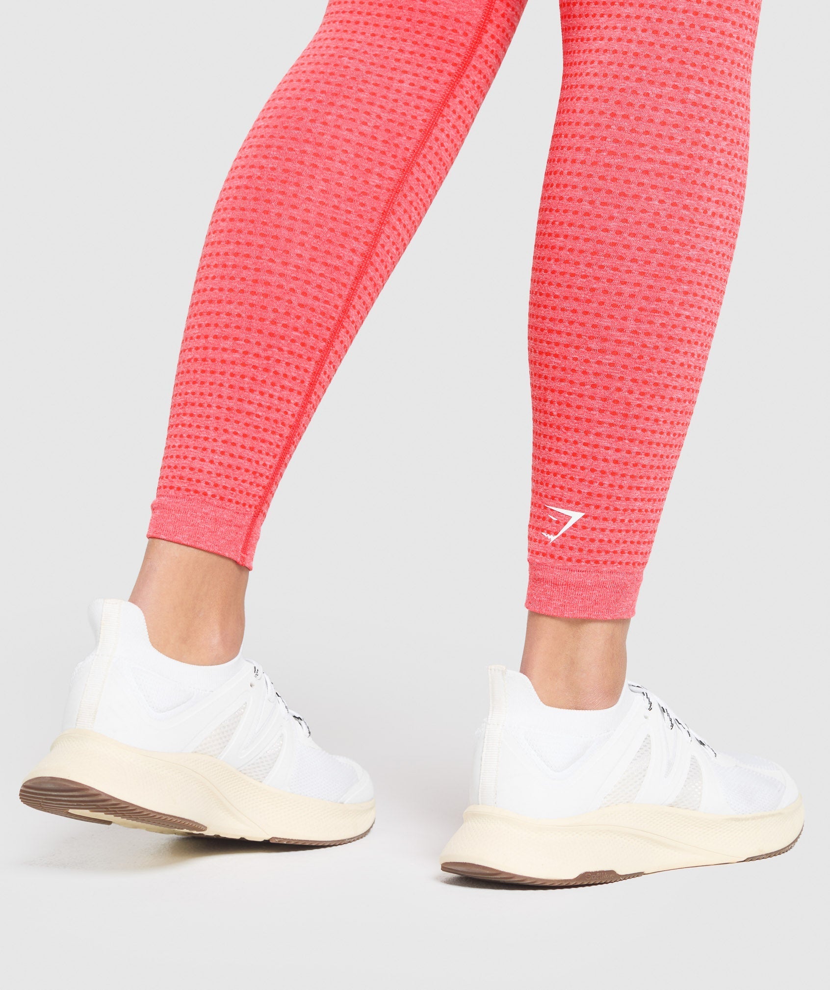 Vital Leggings Coral Red Marl