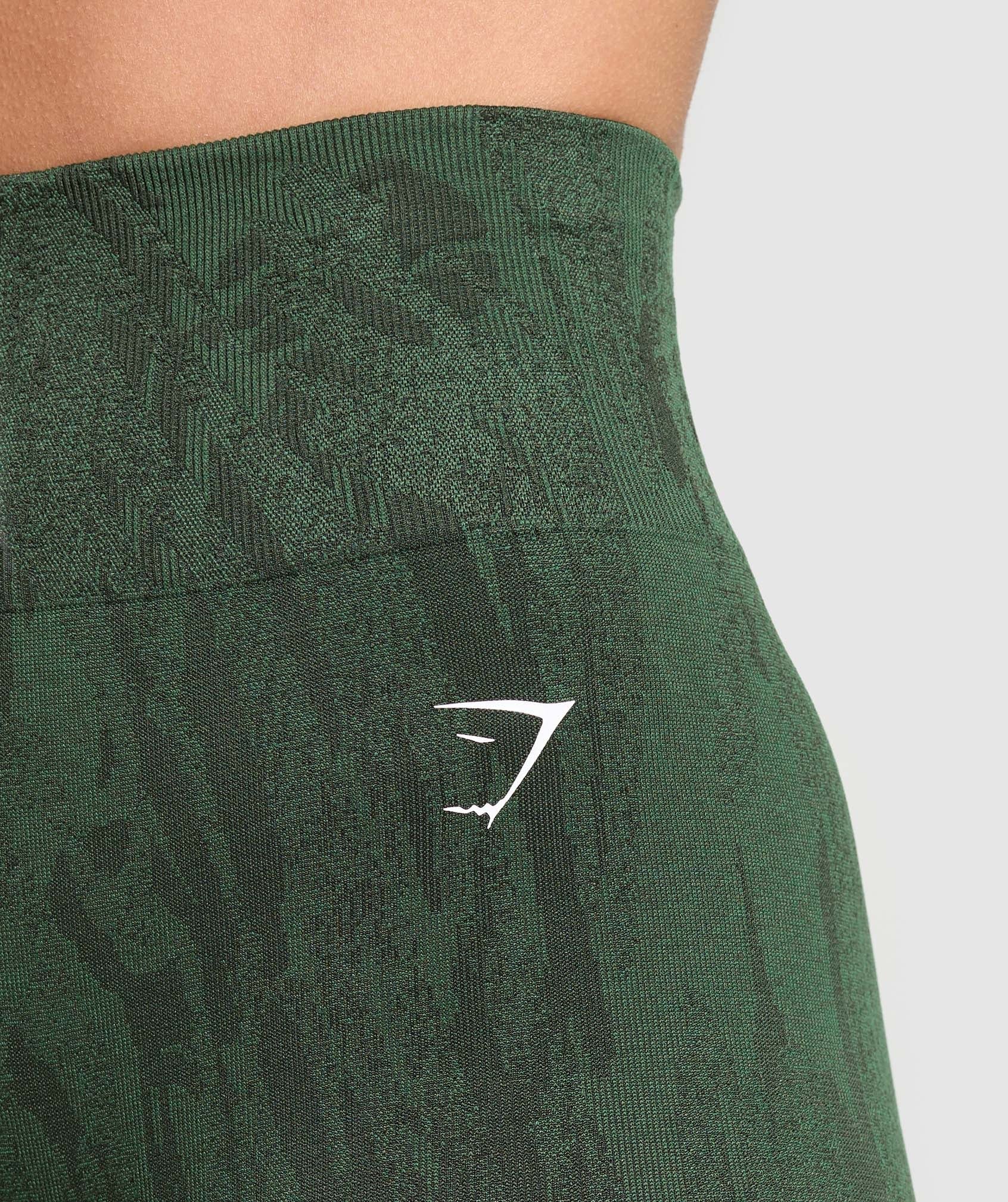 Adapt Camo Seamless Leggings Green