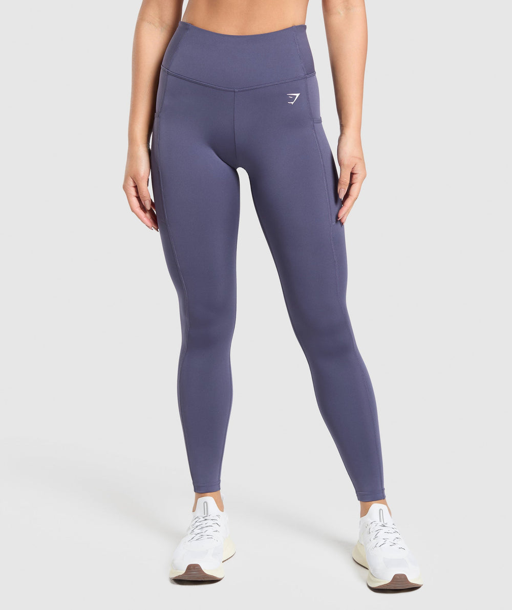 Pocket Leggings Weighted Purple