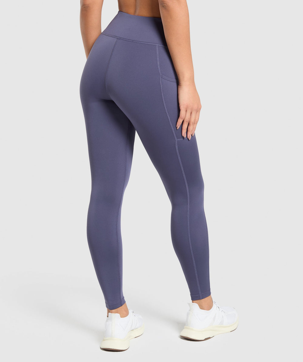 Pocket Leggings Weighted Purple