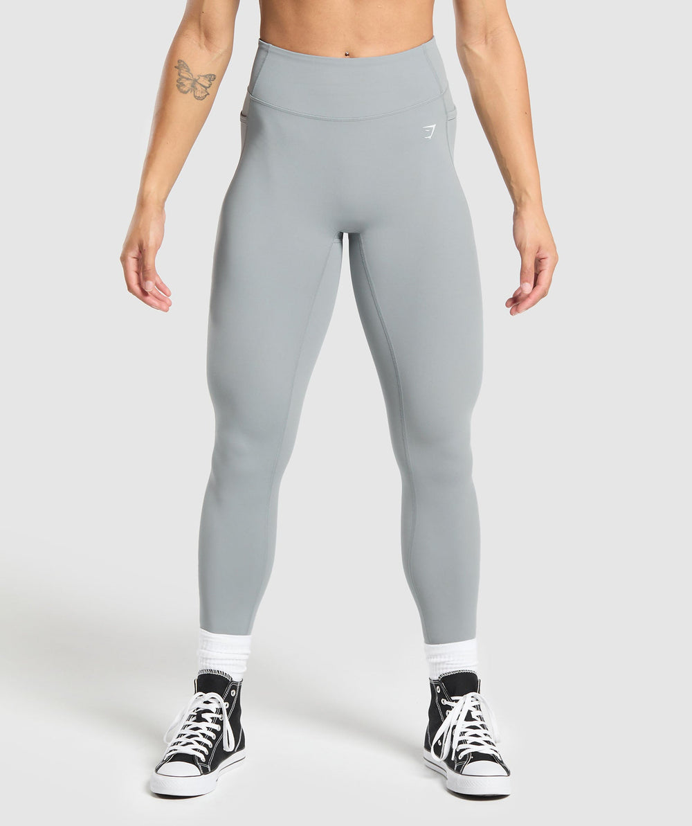 Lifting Pocket Leggings Denim Grey