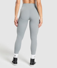 Lifting Pocket Leggings Denim Grey