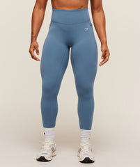 Lifting Pocket Leggings Worn Blue