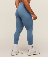 Lifting Pocket Leggings Worn Blue
