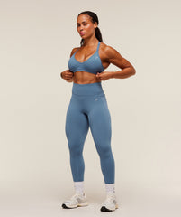 Lifting Pocket Leggings Worn Blue