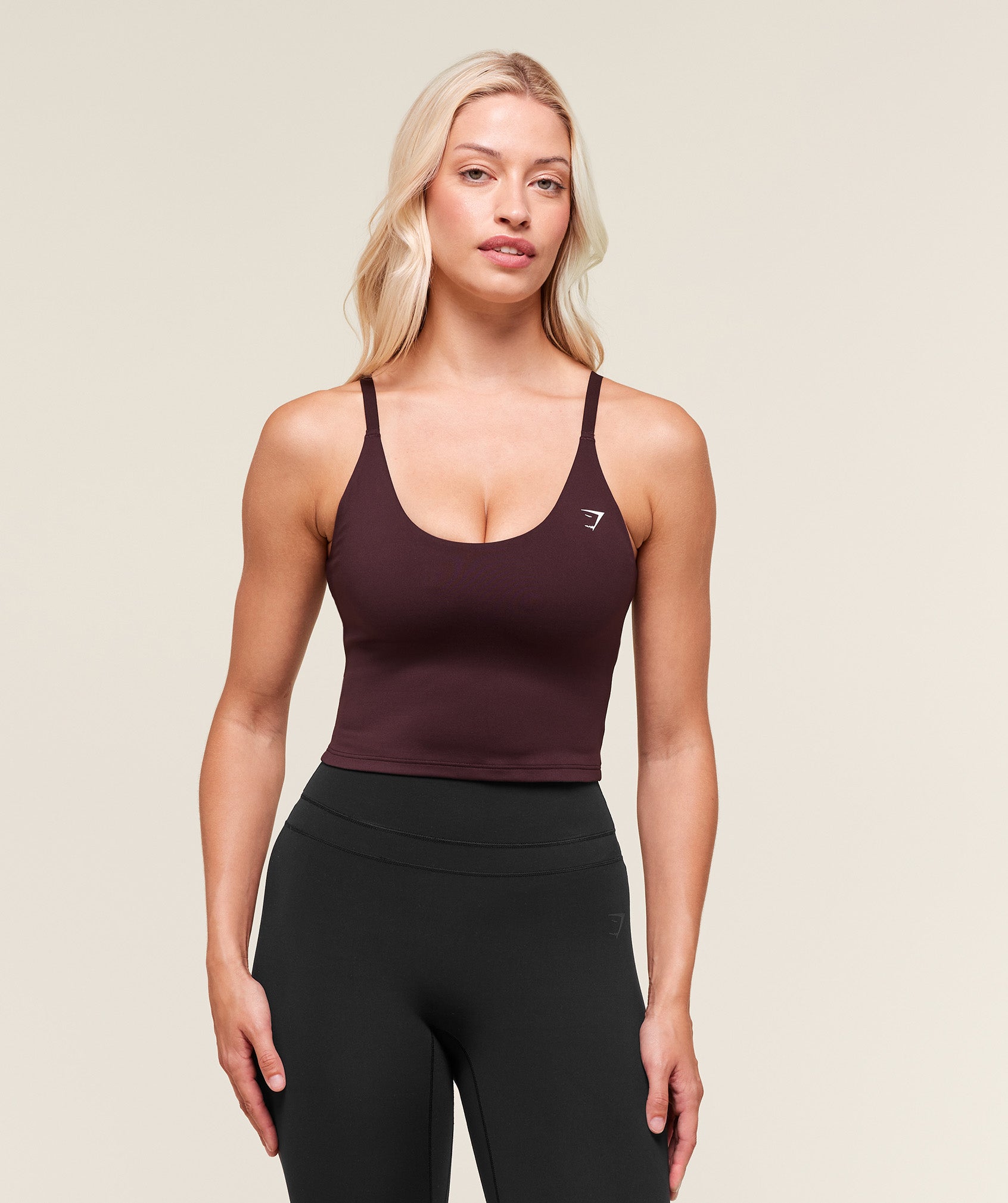 Training Shelf Cami Tank Cherry Purple