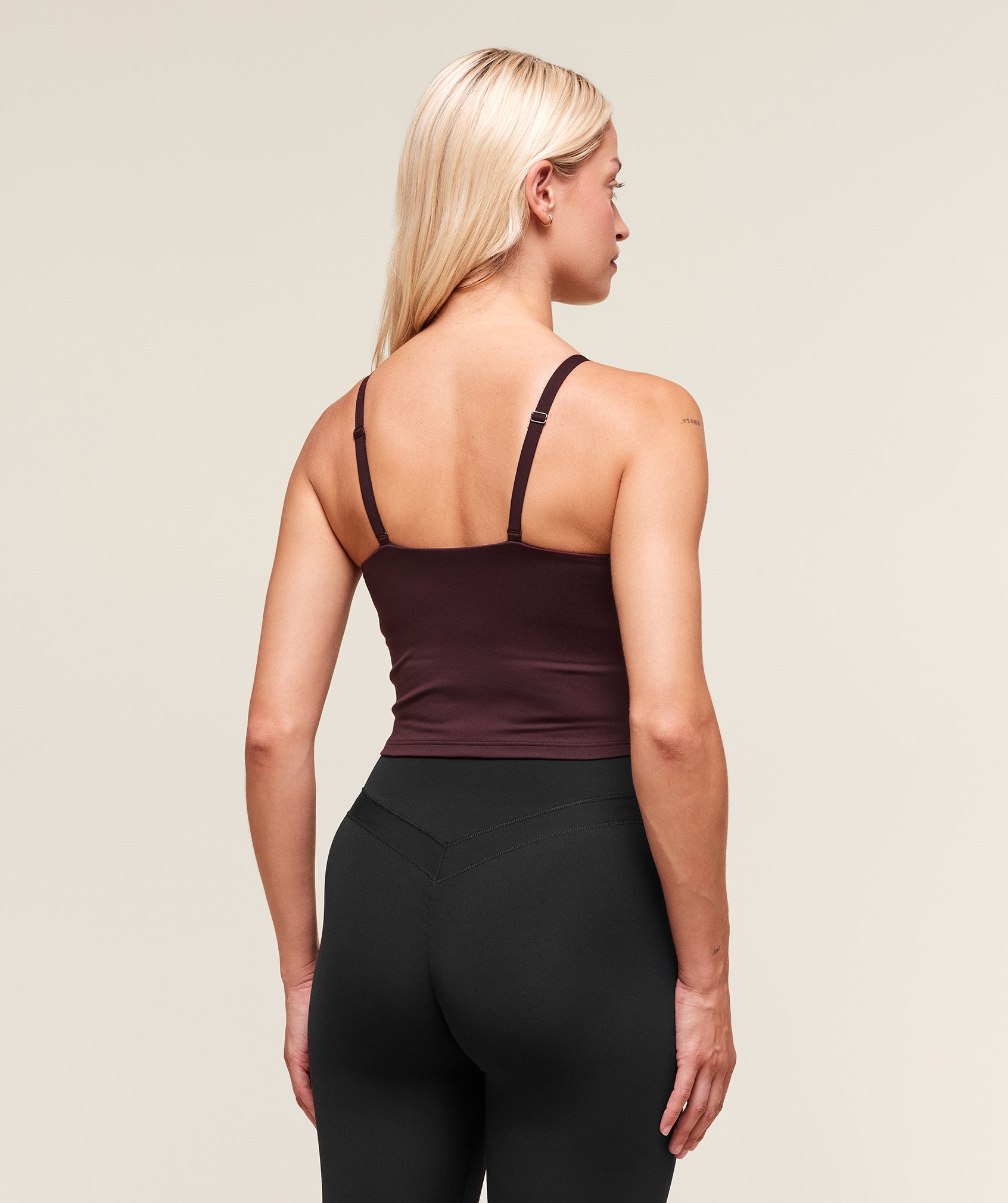 Training Shelf Cami Tank Cherry Purple