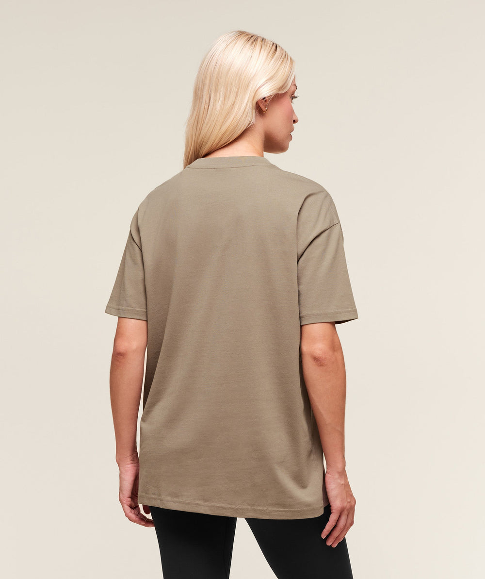 Training Oversized T-Shirt Lifestyle Brown
