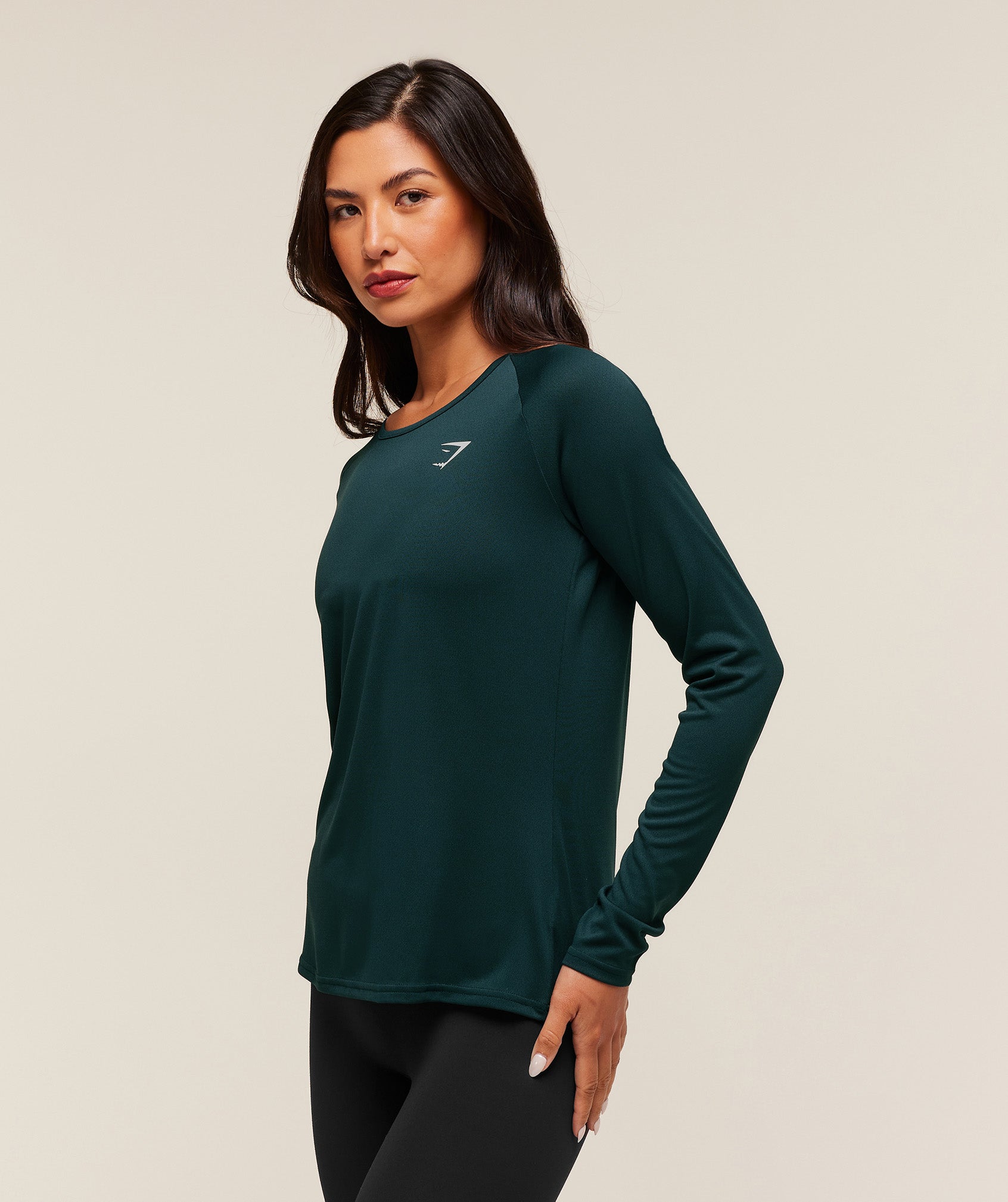 Training Long Sleeve Top Deep Petrol Blue