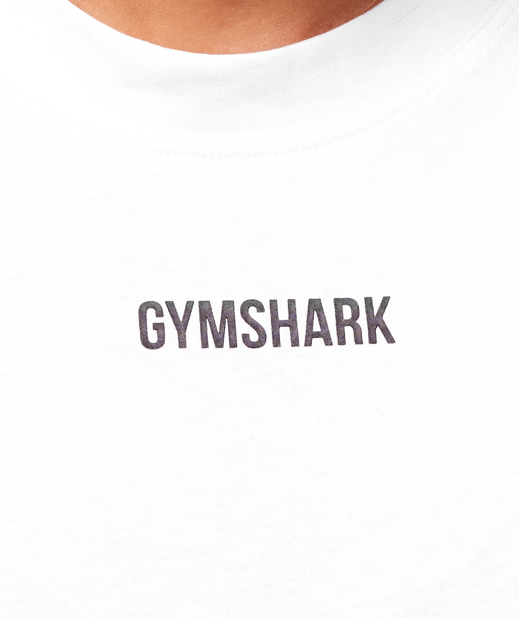 Block Oversized T-Shirt White