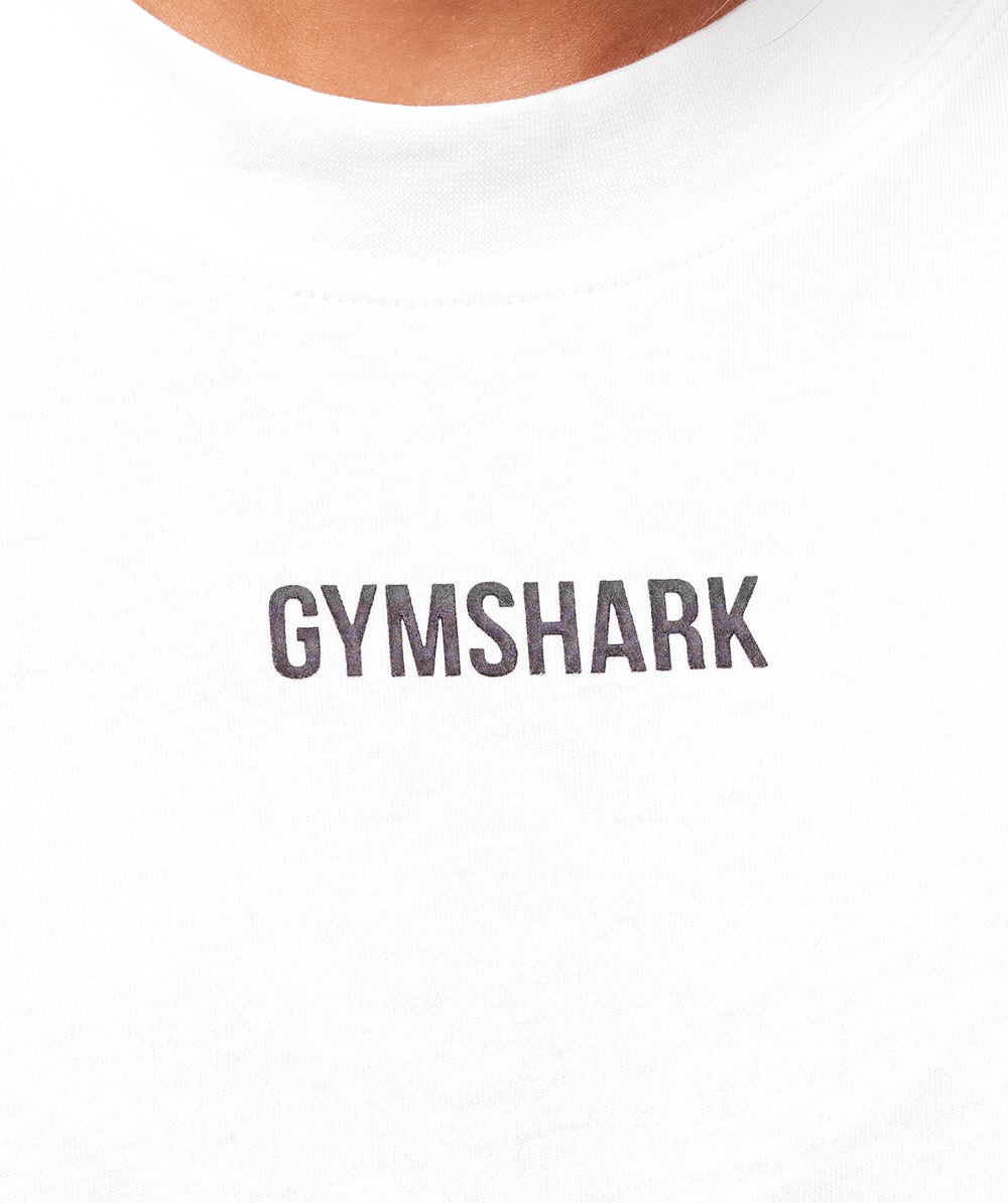 Block Oversized T-Shirt White