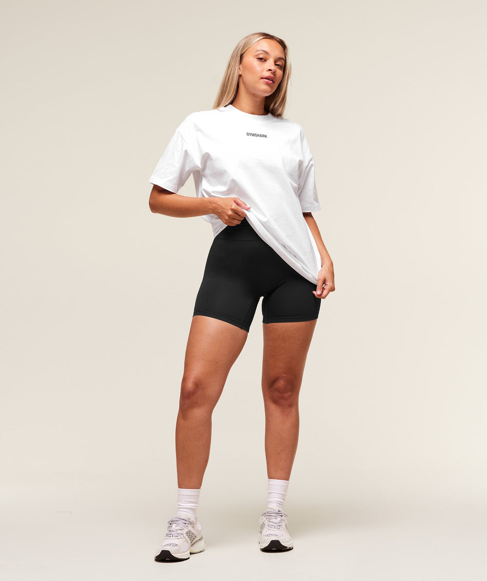 Block Oversized T-Shirt White