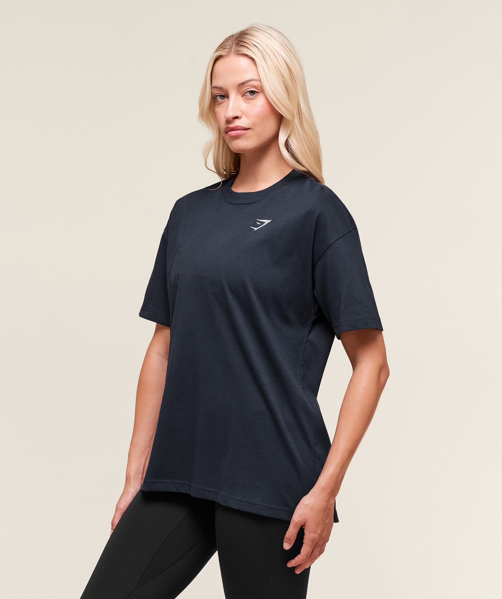Training Oversized T-Shirt Heavy Blue
