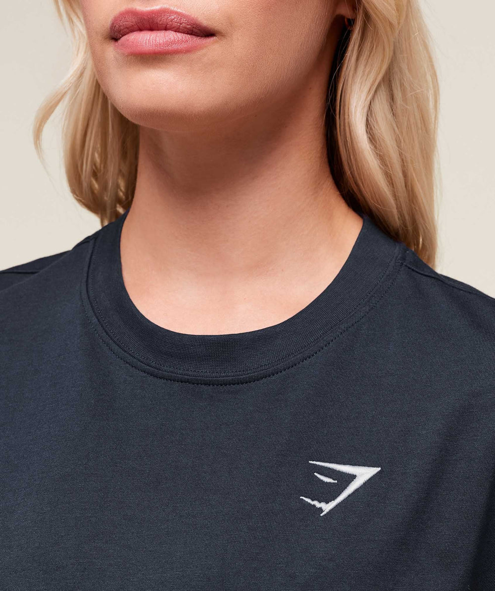 Training Oversized T-Shirt Heavy Blue