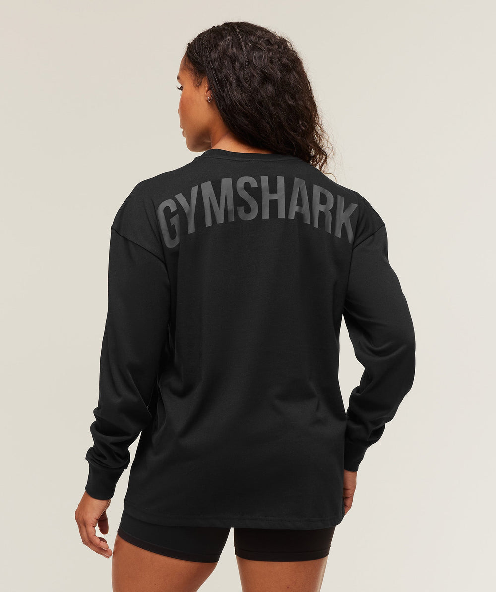 Power Long Sleeve Top Black
