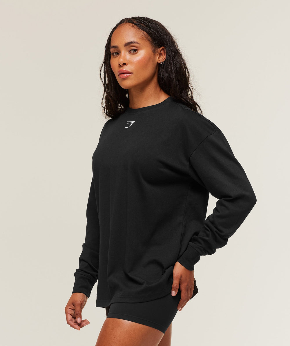 Power Long Sleeve Top Black