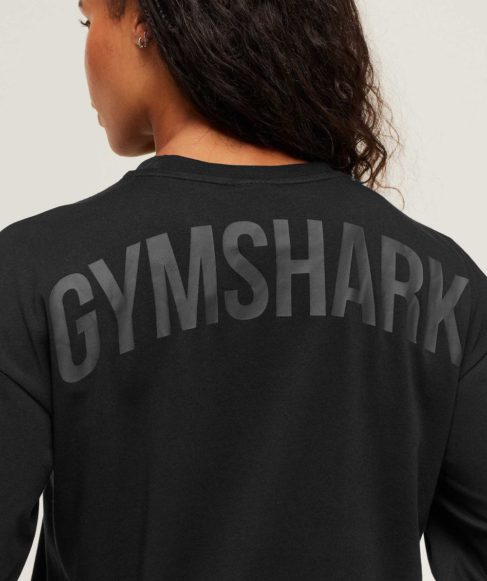 Power Long Sleeve Top Black