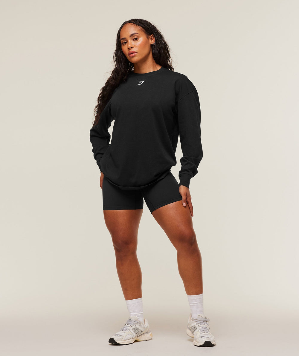 Power Long Sleeve Top Black