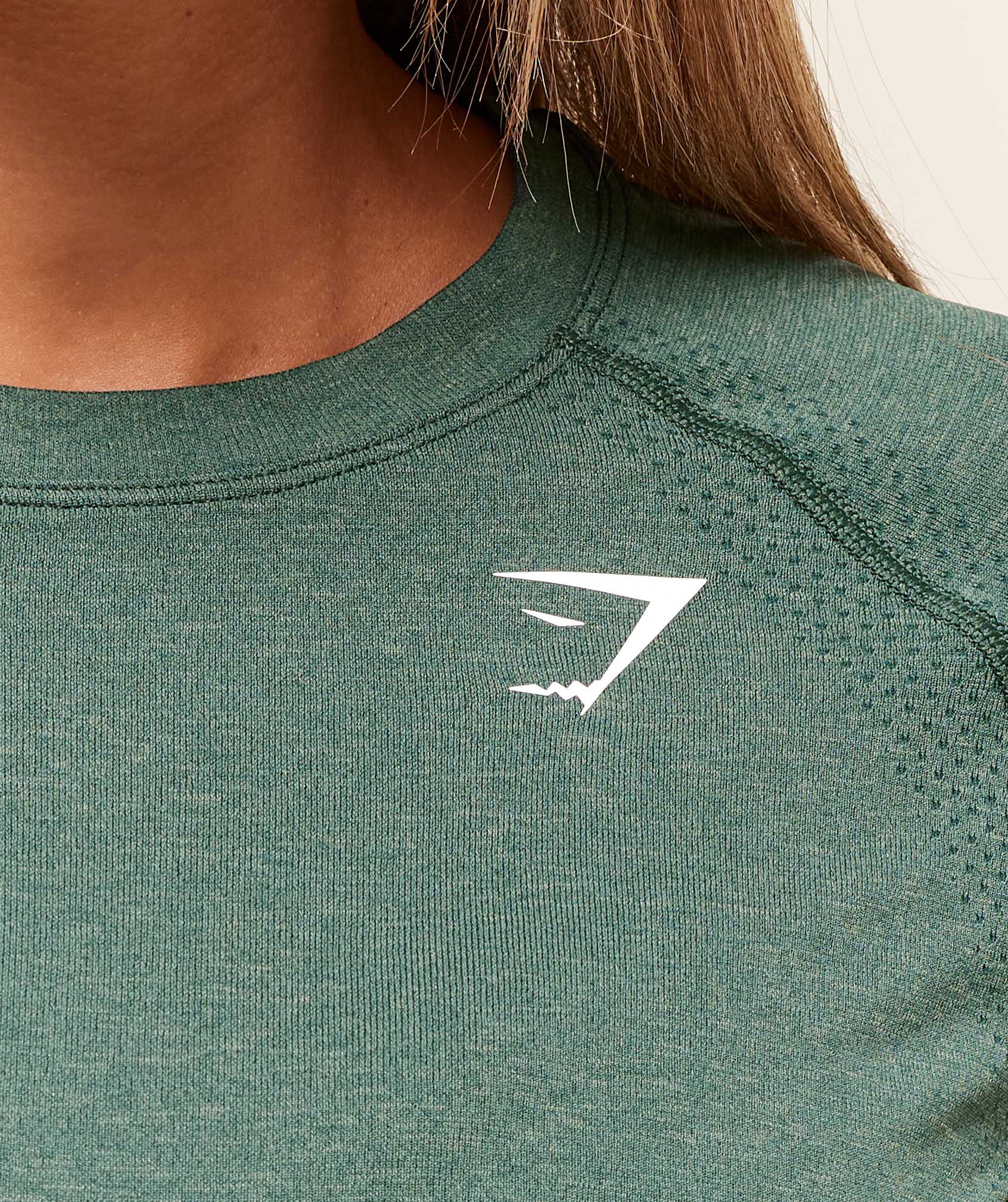 Vital Light T-Shirt Obsidian Green Marl
