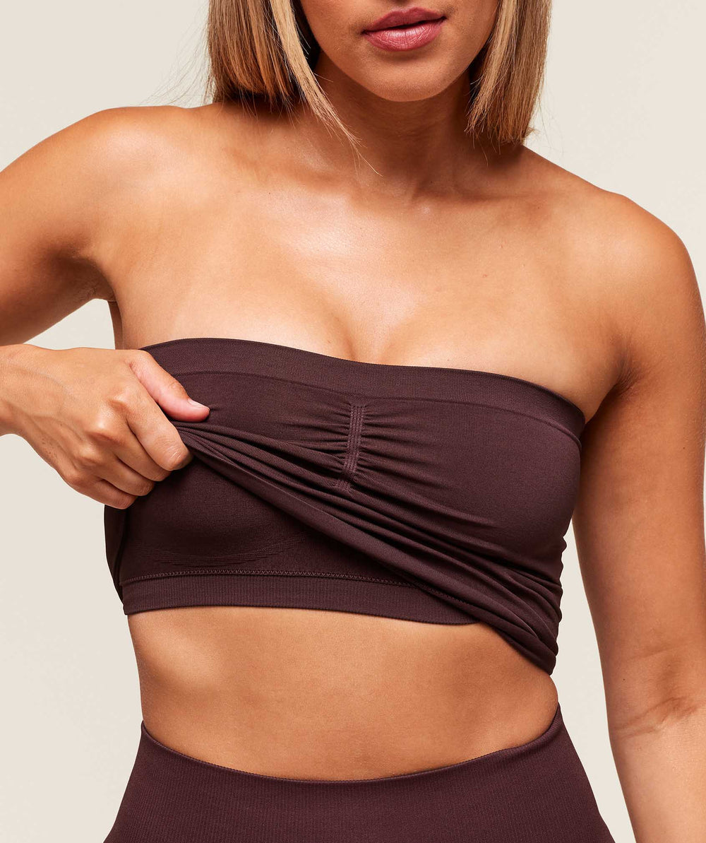 Everyday Seamless Midi Tube Top Cherry Purple