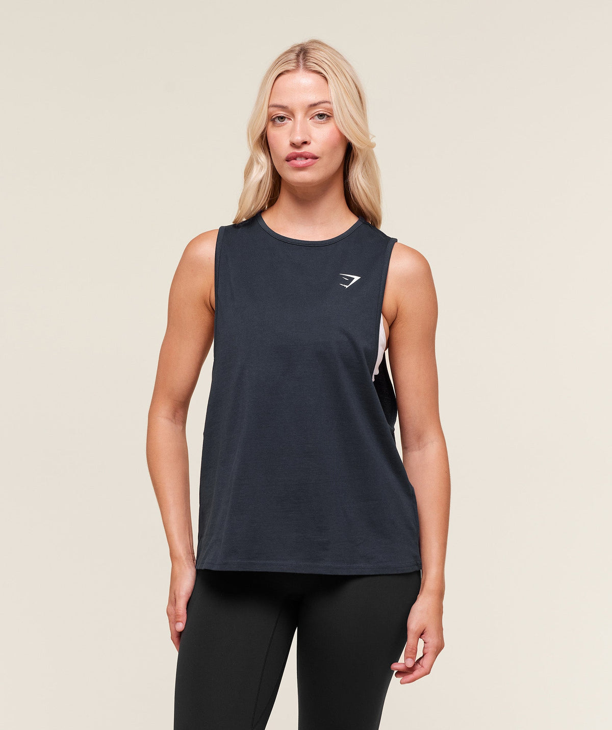 Training Drop Arm Tank Heavy Blue