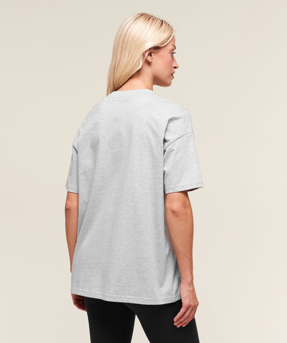 Training Oversized T-Shirt Light Grey Marl