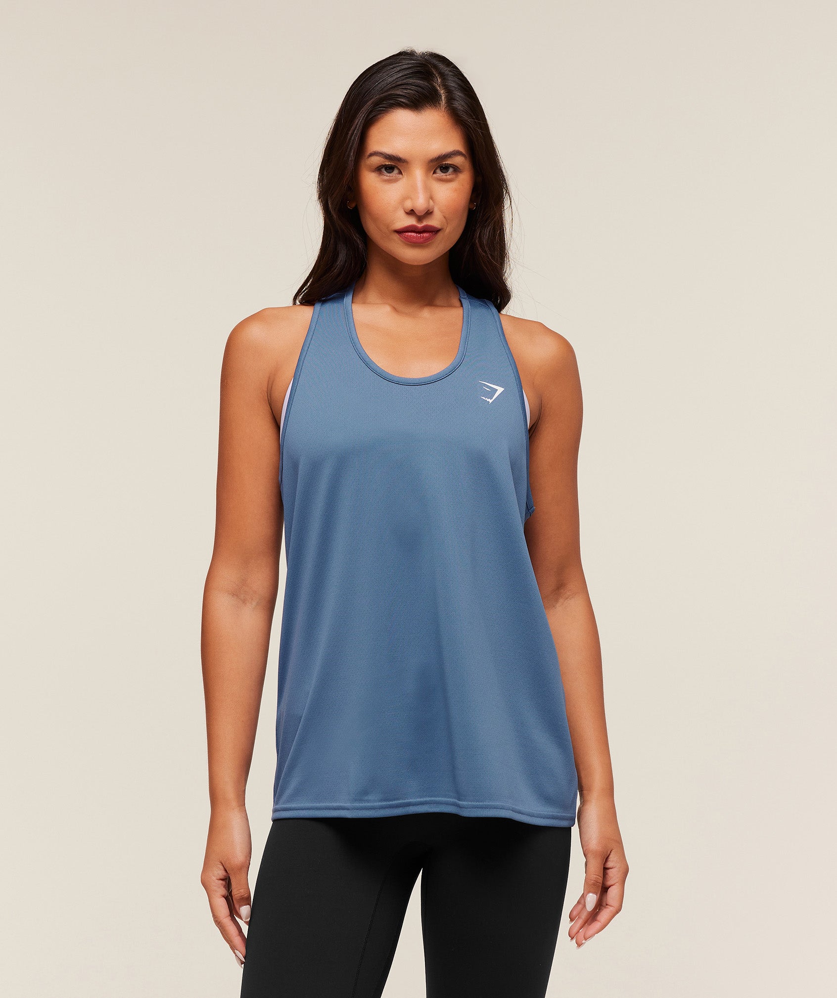 Training Tank Worn Blue