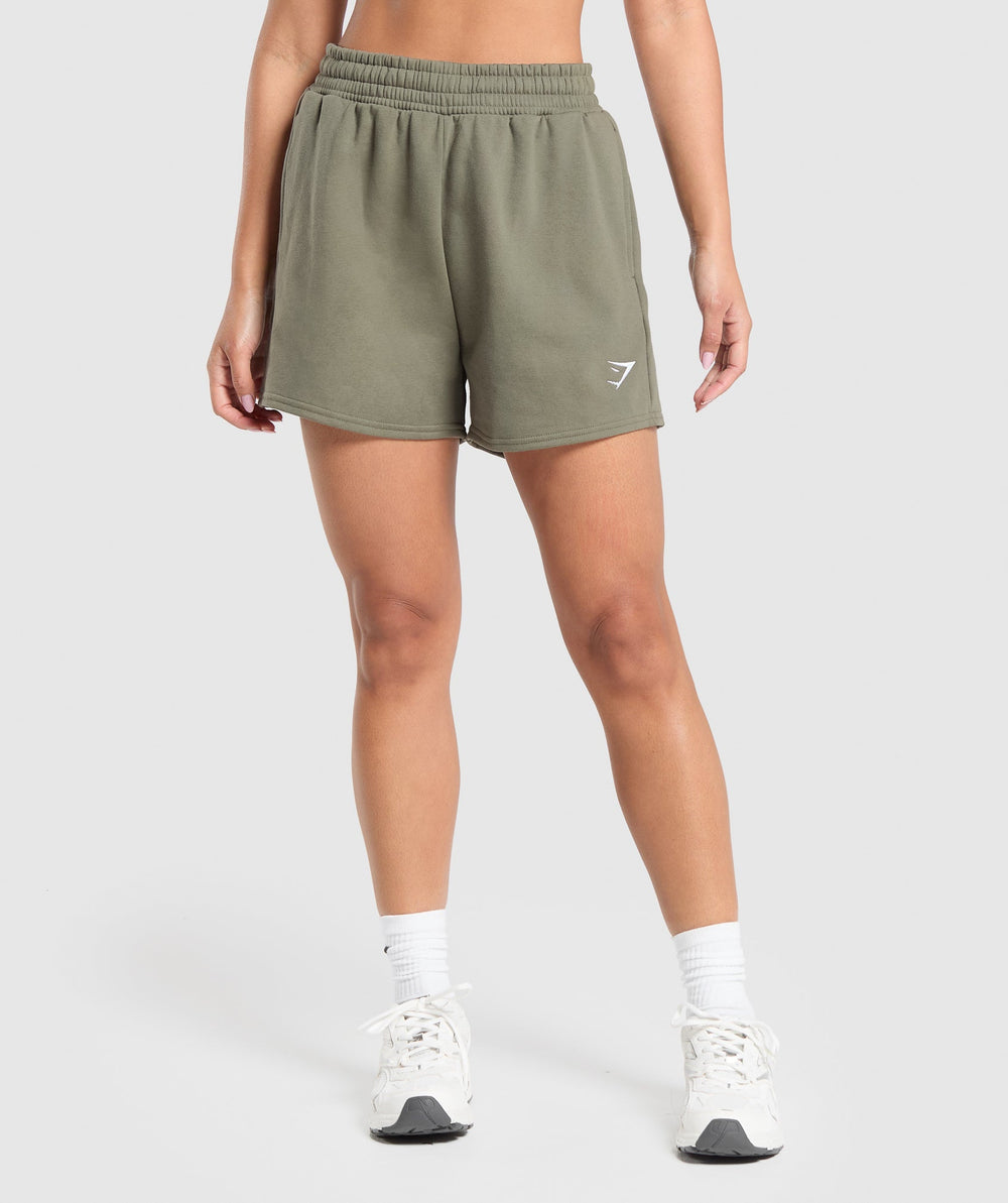 Training Fleece Shorts Base Green