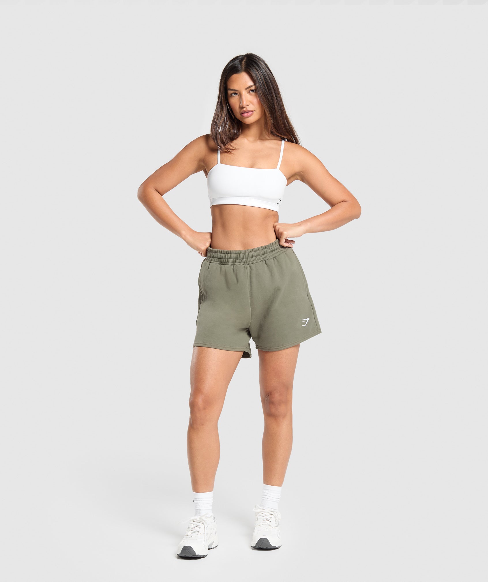 Training Fleece Shorts Base Green