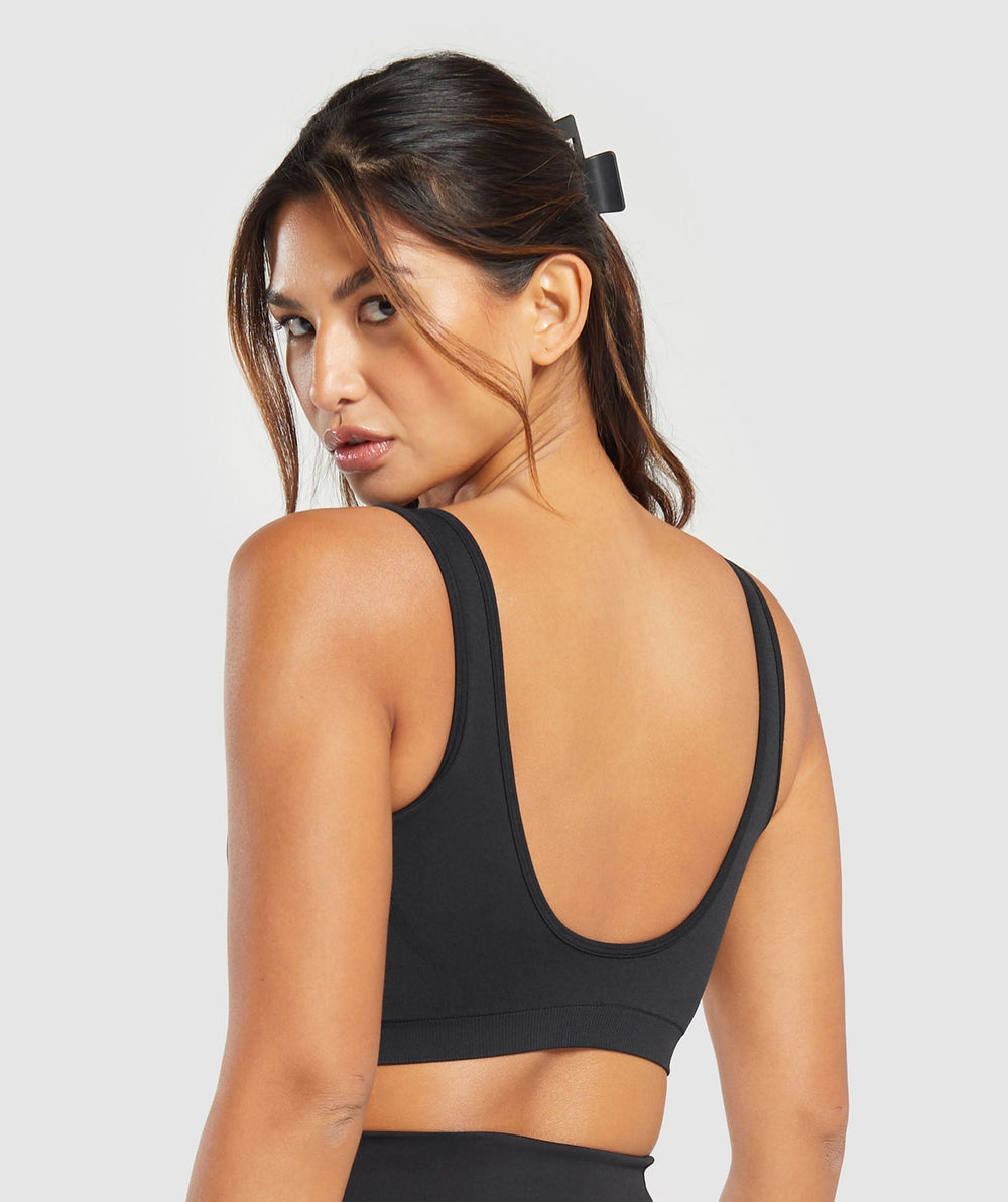 Everyday Seamless Sports Bra Black