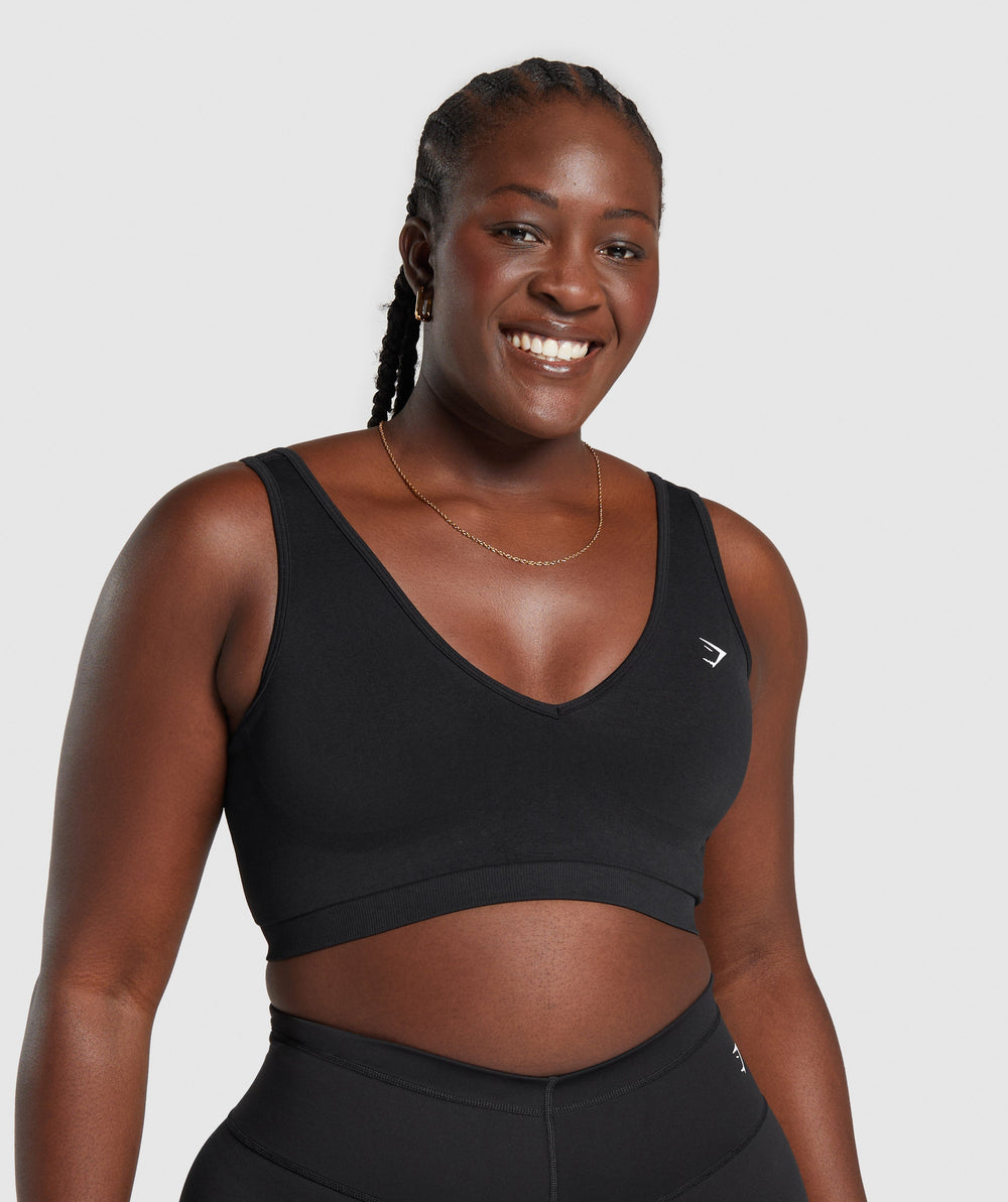 Everyday Seamless Sports Bra Black