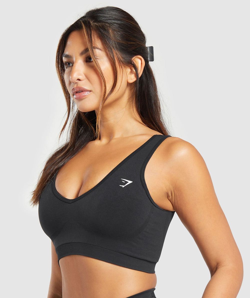 Everyday Seamless Sports Bra Black