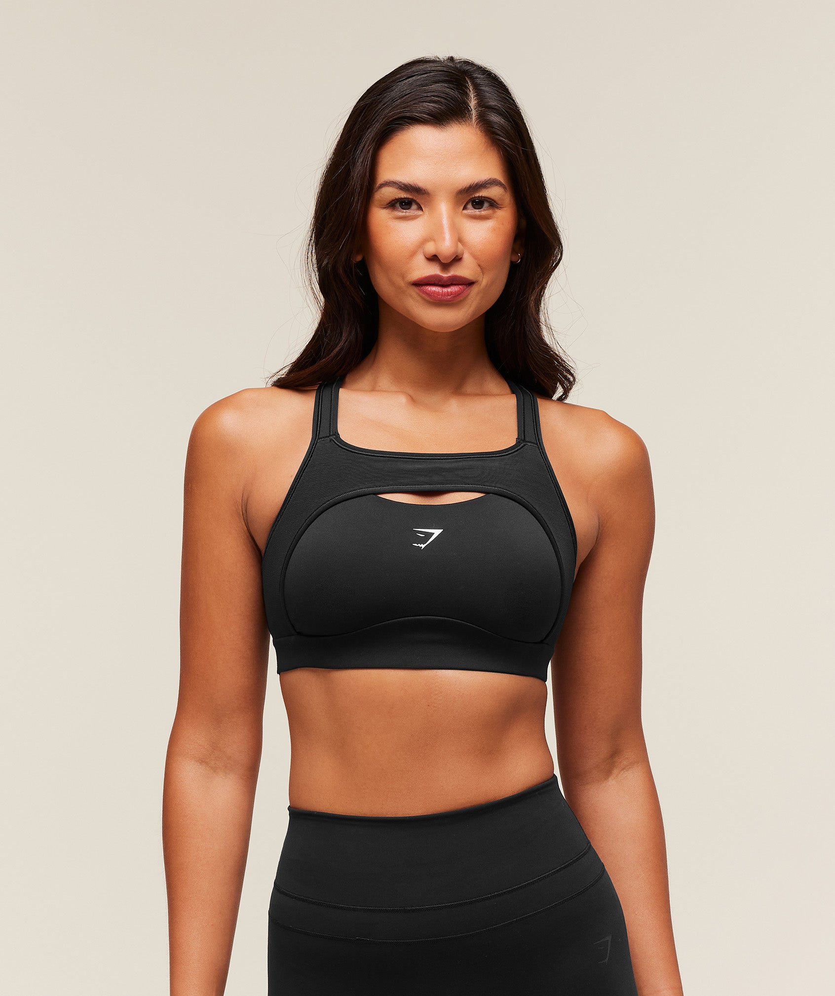 Alpha High Support Sports Bra Black