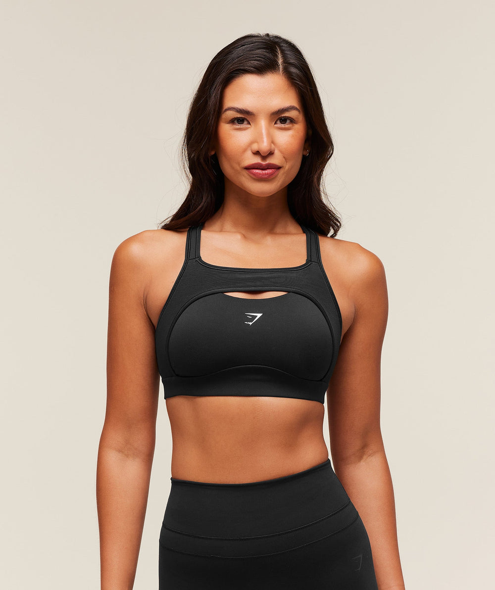 Alpha High Support Sports Bra Black