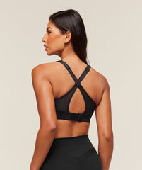 Alpha High Support Sports Bra Black